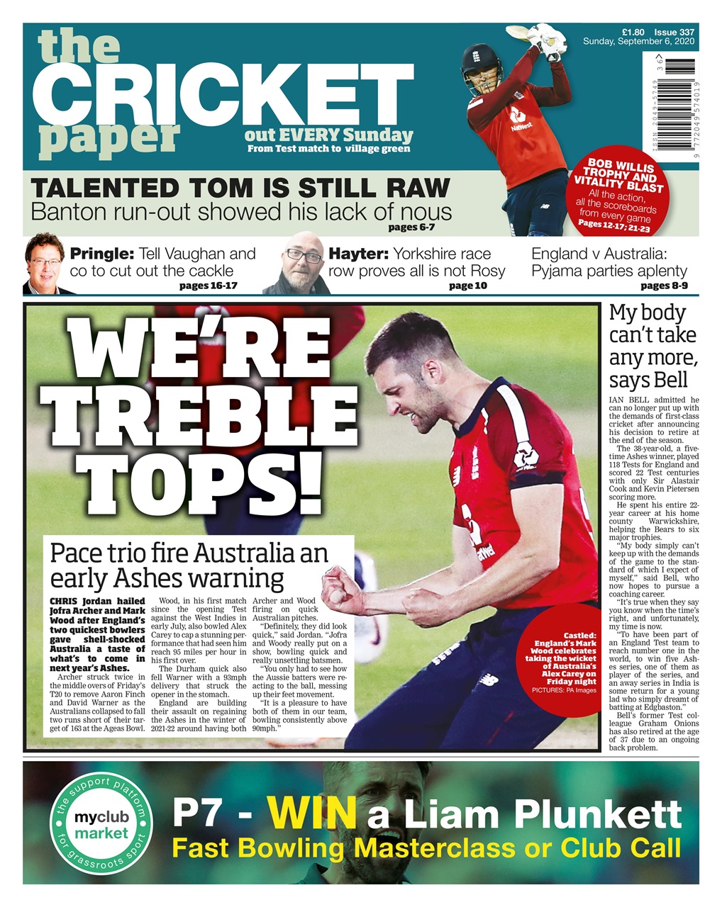 The Cricket Paper Preview Pages