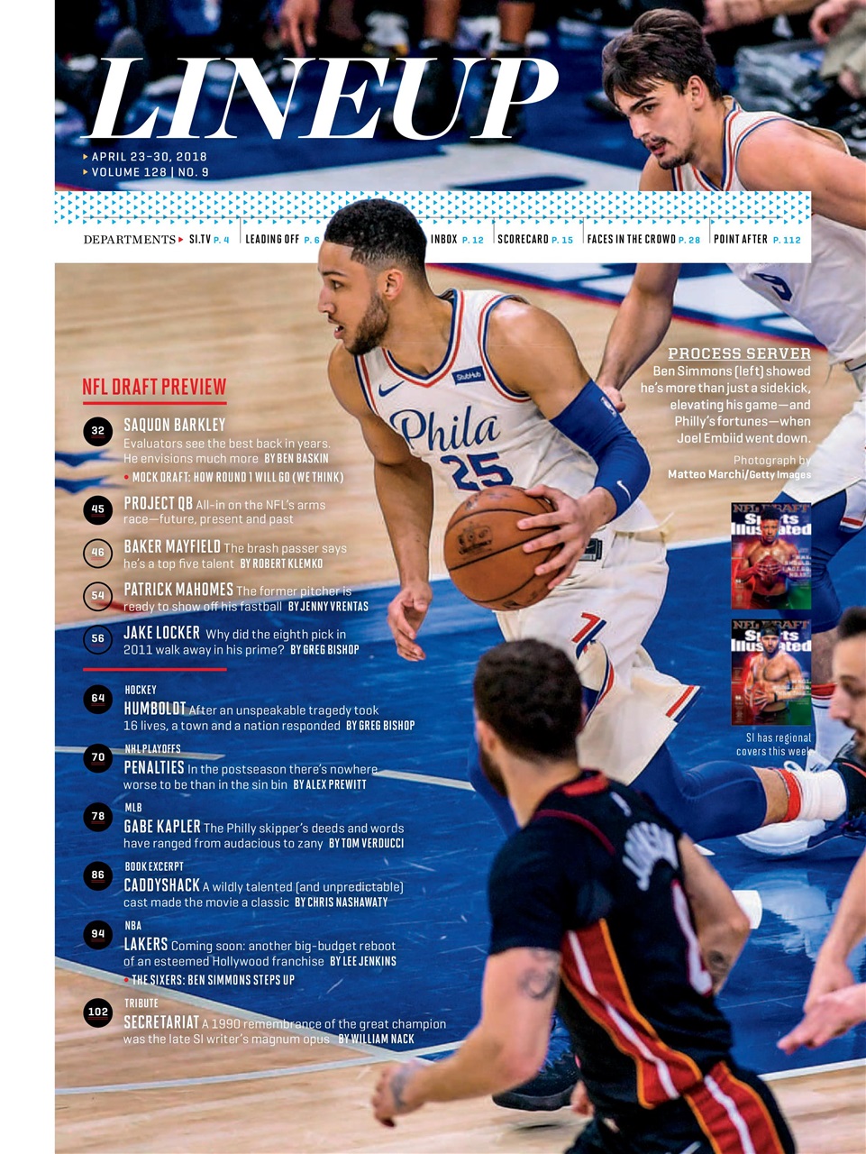 Sports Illustrated Preview Pages