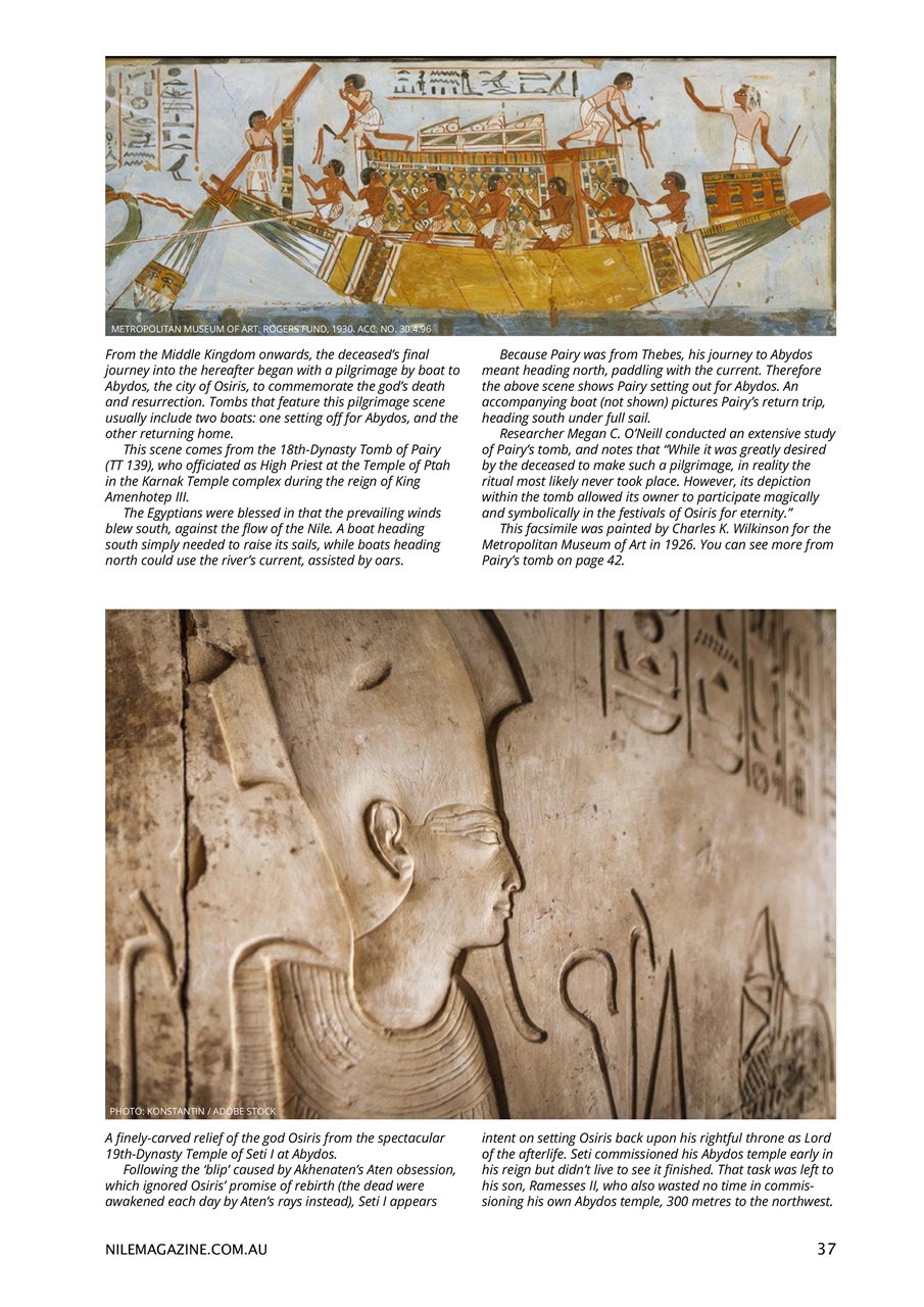 Nile Magazine Preview Pages