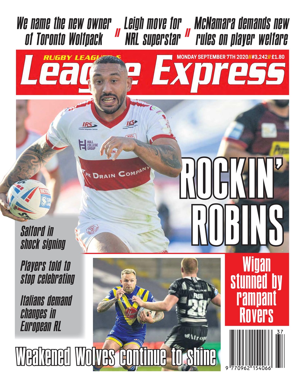 League Express Preview Pages