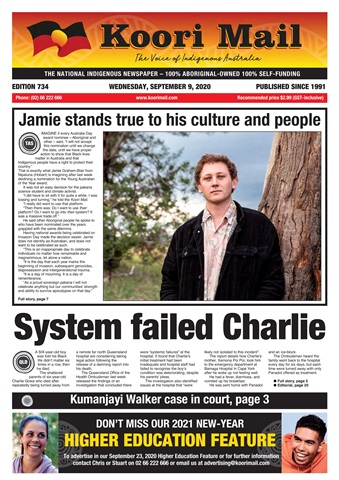Koori Mail issue September 9, 2020