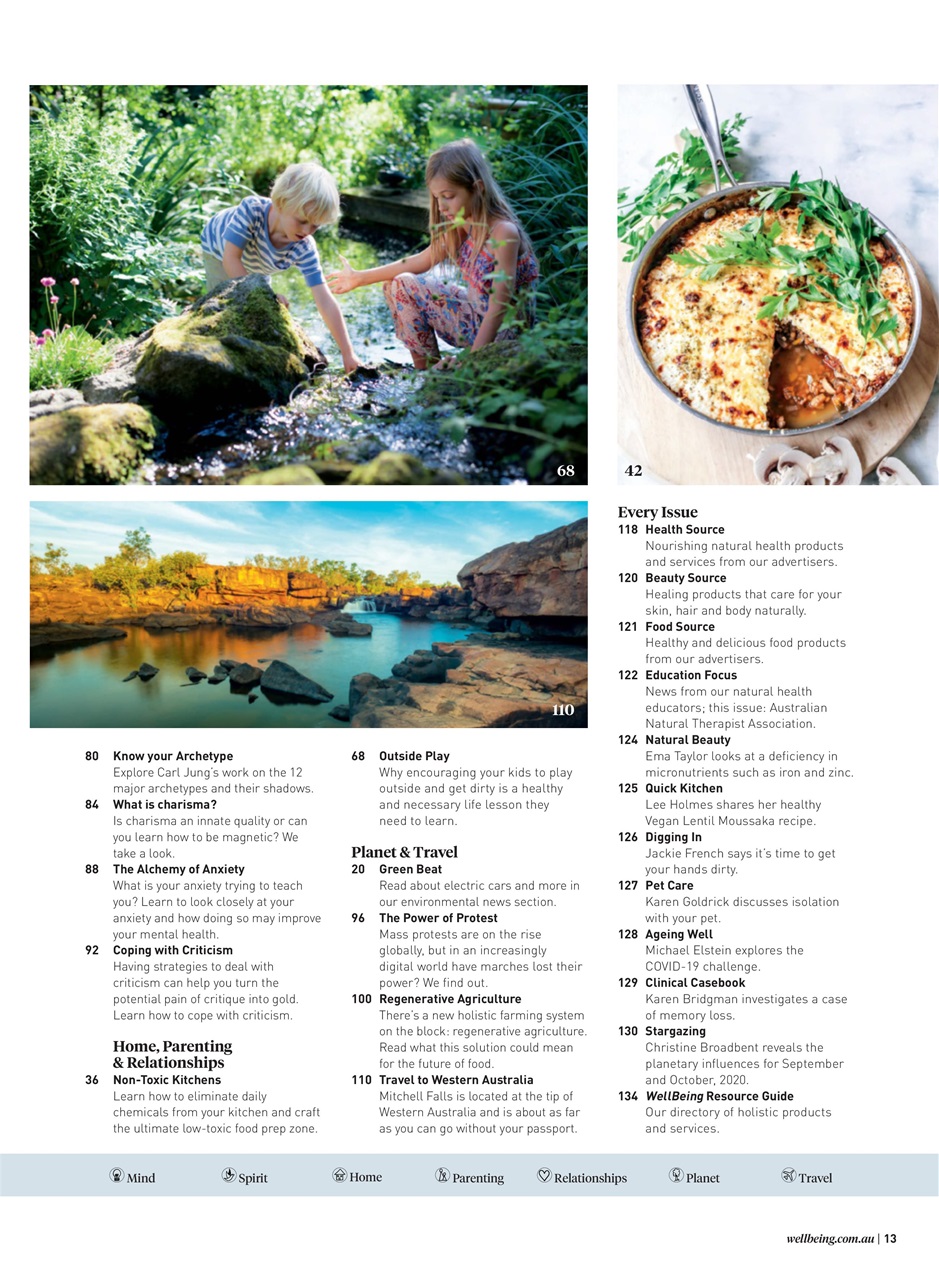 WellBeing Preview Pages