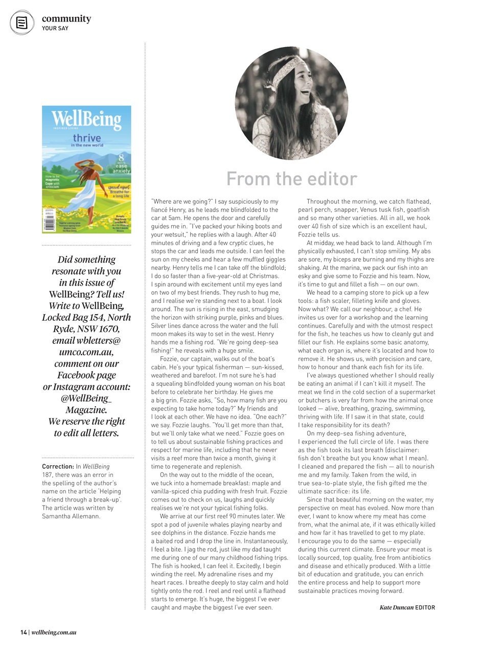 WellBeing Preview Pages