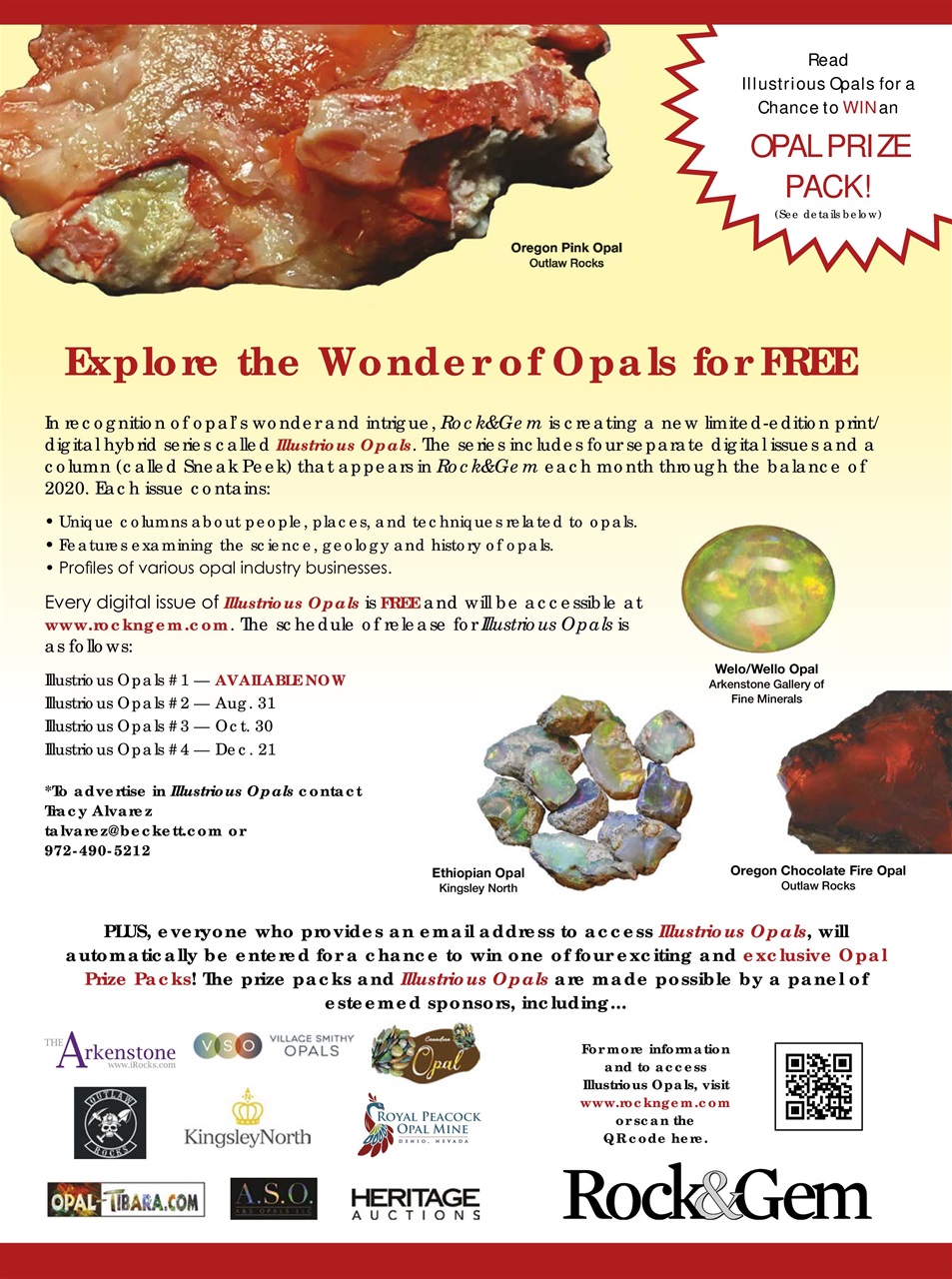 Rock&Gem Magazine Preview Pages