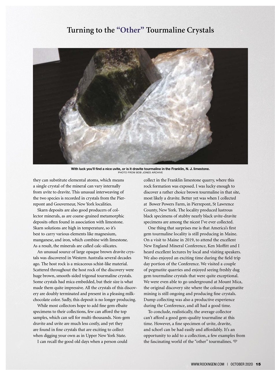 Rock&Gem Magazine Preview Pages