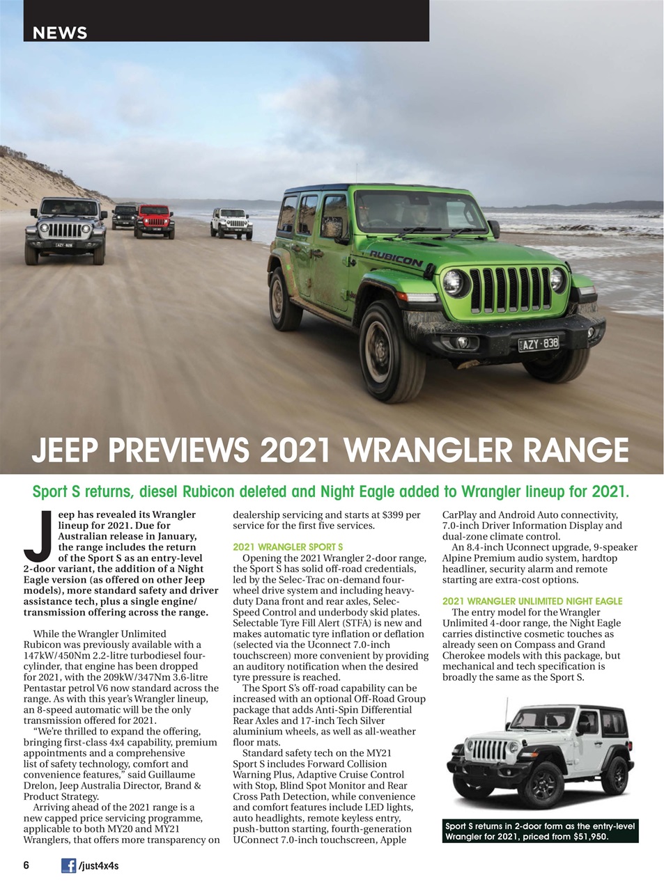 JUST 4X4S Preview Pages