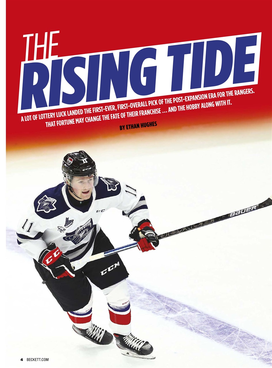 Beckett Hockey Magazine Preview Pages