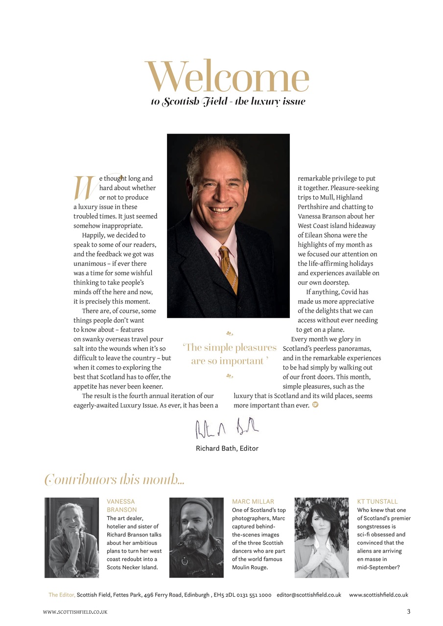 Scottish Field Preview Pages