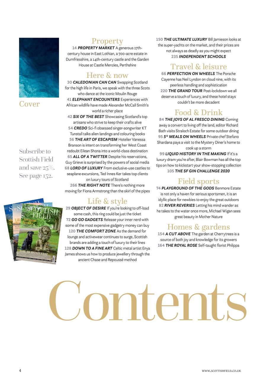 Scottish Field Preview Pages