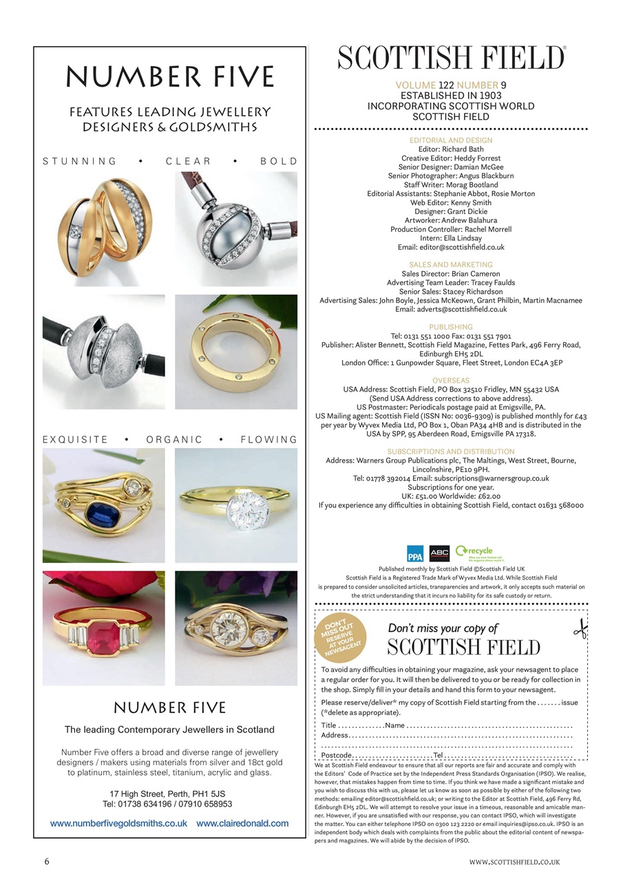 Scottish Field Preview Pages