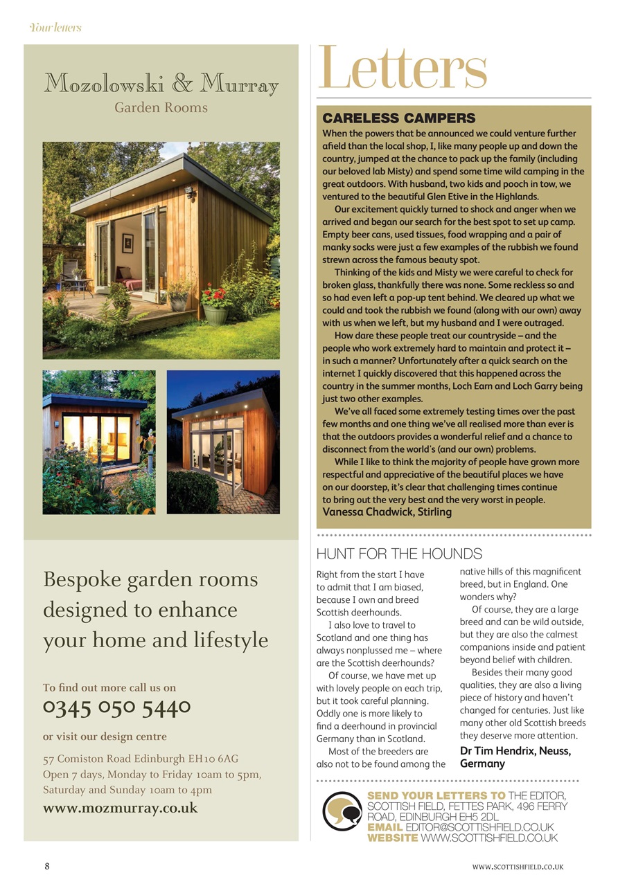 Scottish Field Preview Pages