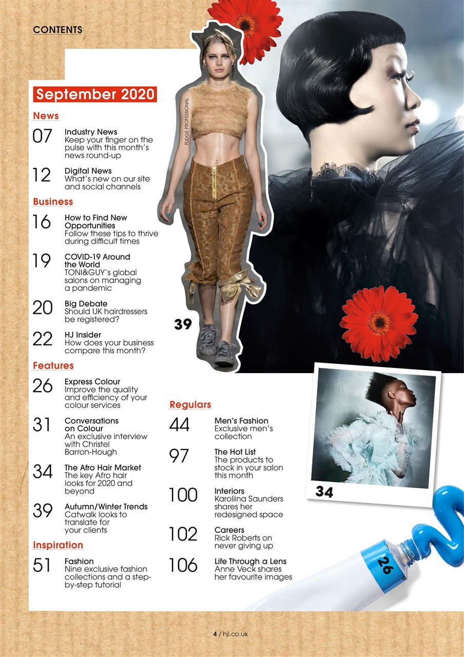 Hairdressers Journal Preview Pages