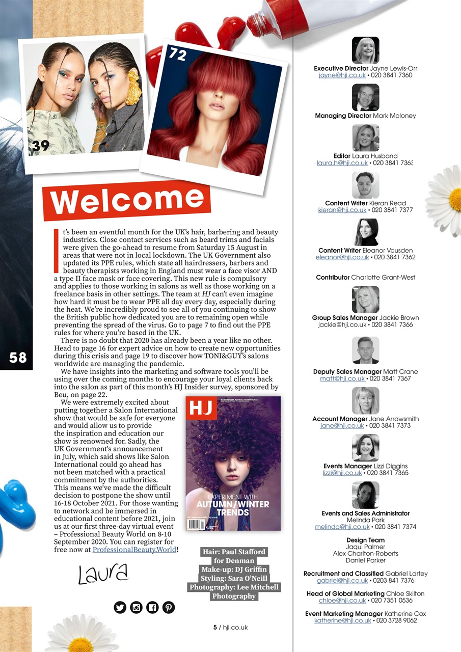 Hairdressers Journal Preview Pages