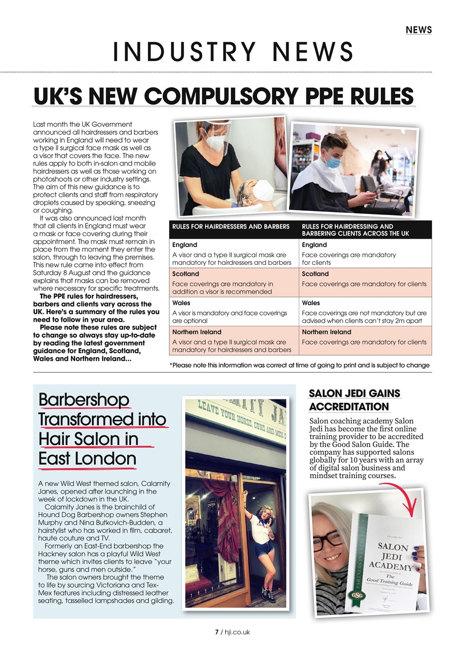 Hairdressers Journal Preview Pages