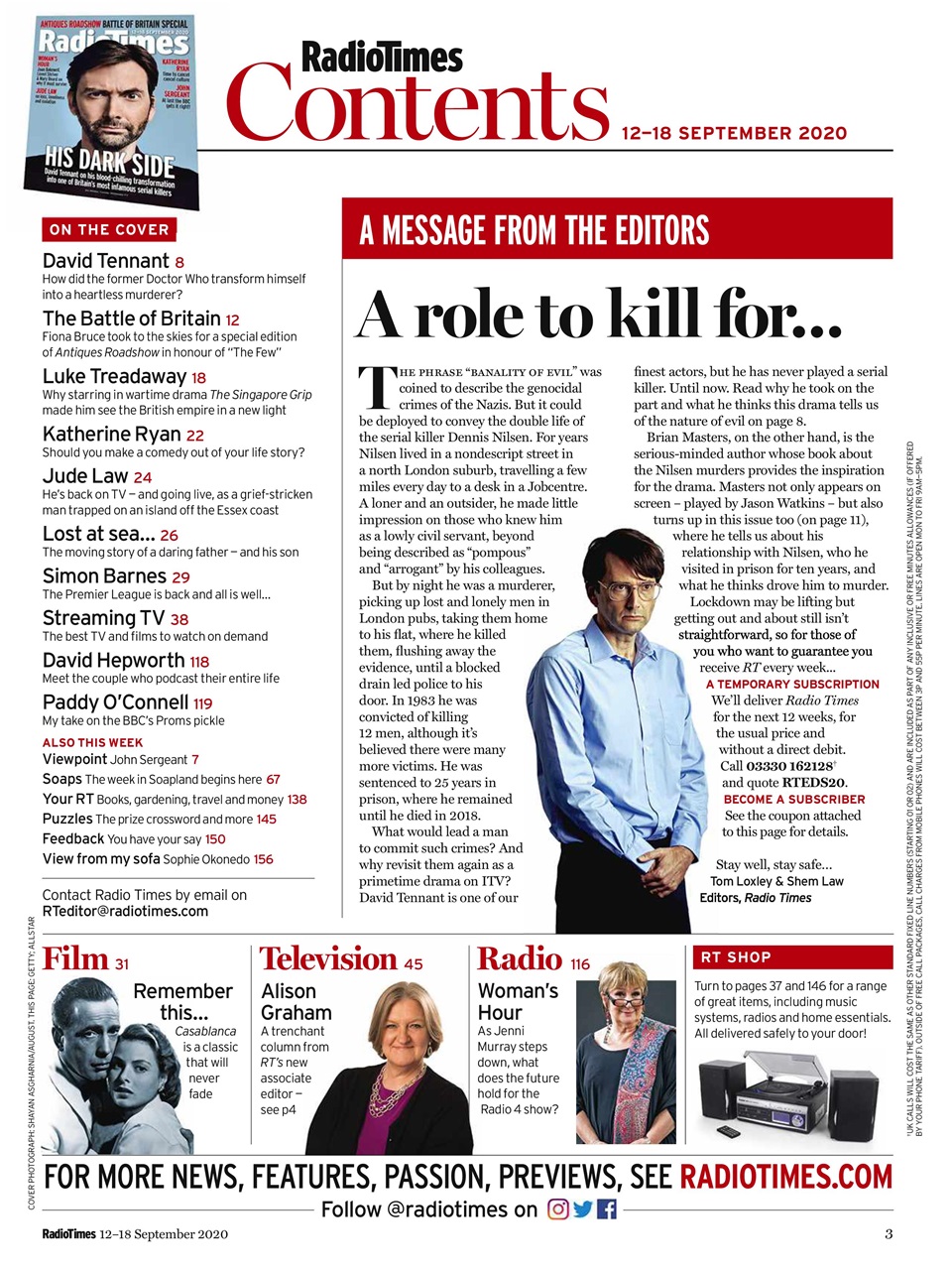 Radio Times Preview Pages