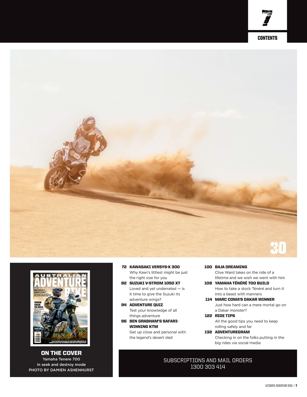 Australian Adventure Bike Preview Pages