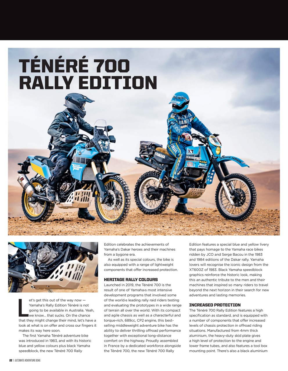 Australian Adventure Bike Preview Pages