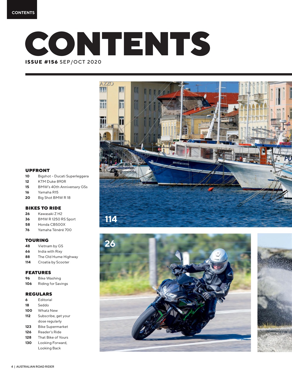 Australian Road Rider Preview Pages