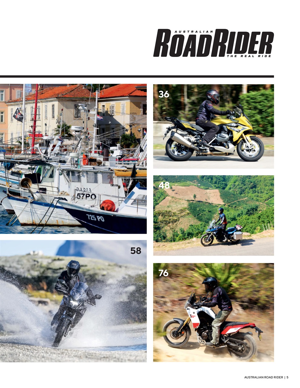 Australian Road Rider Preview Pages