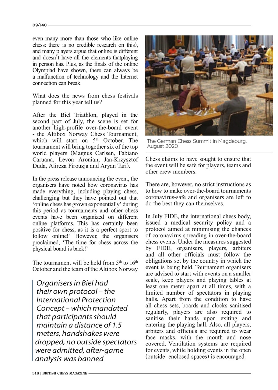 British Chess Magazine Preview Pages
