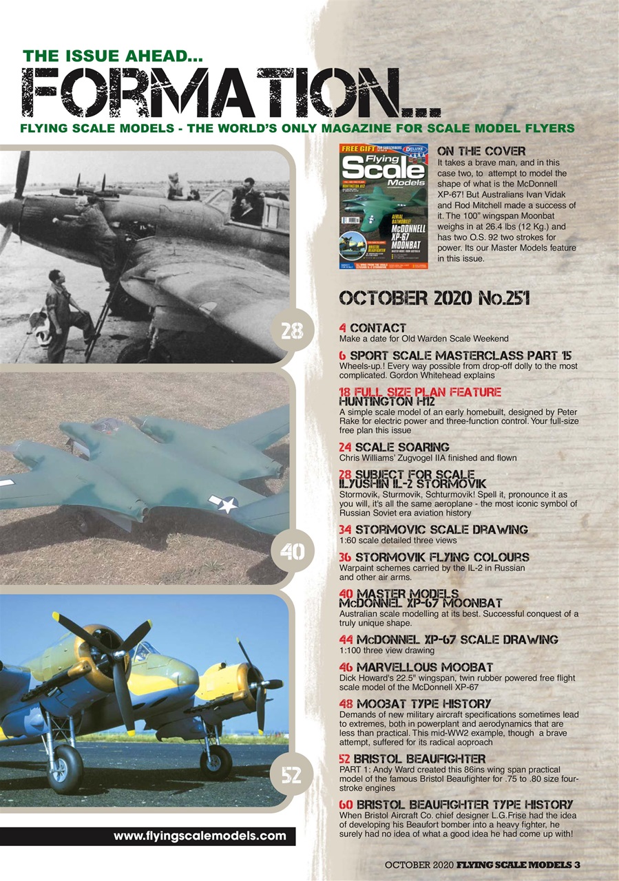 Radio Control Model Flyer Preview Pages