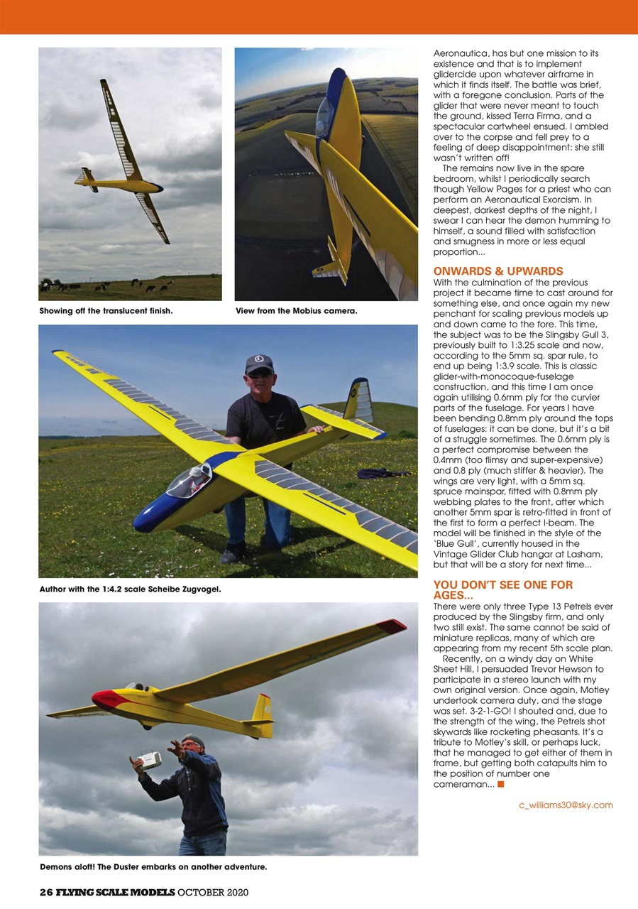 Radio Control Model Flyer Preview Pages