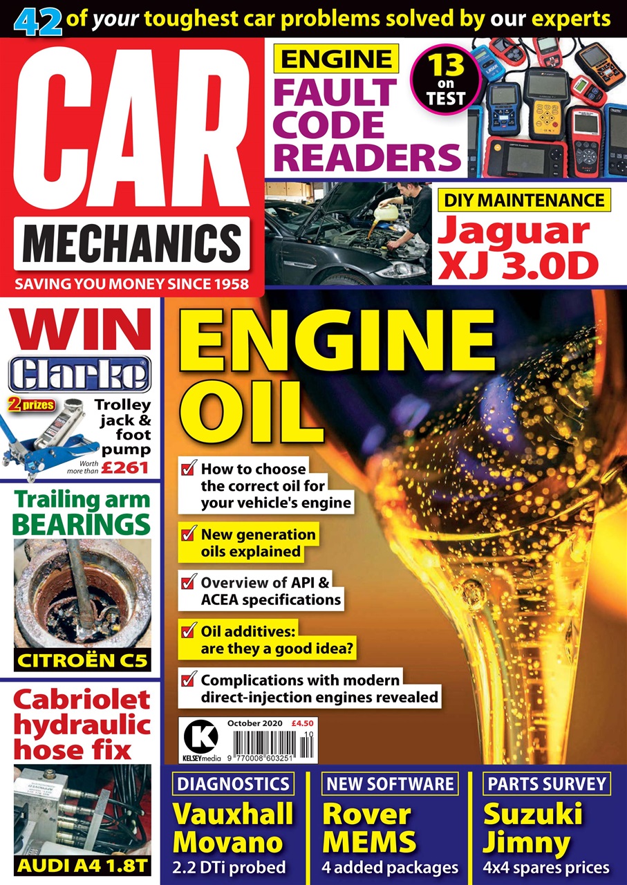 Car Mechanics Magazine - Oct 20 Back Issue