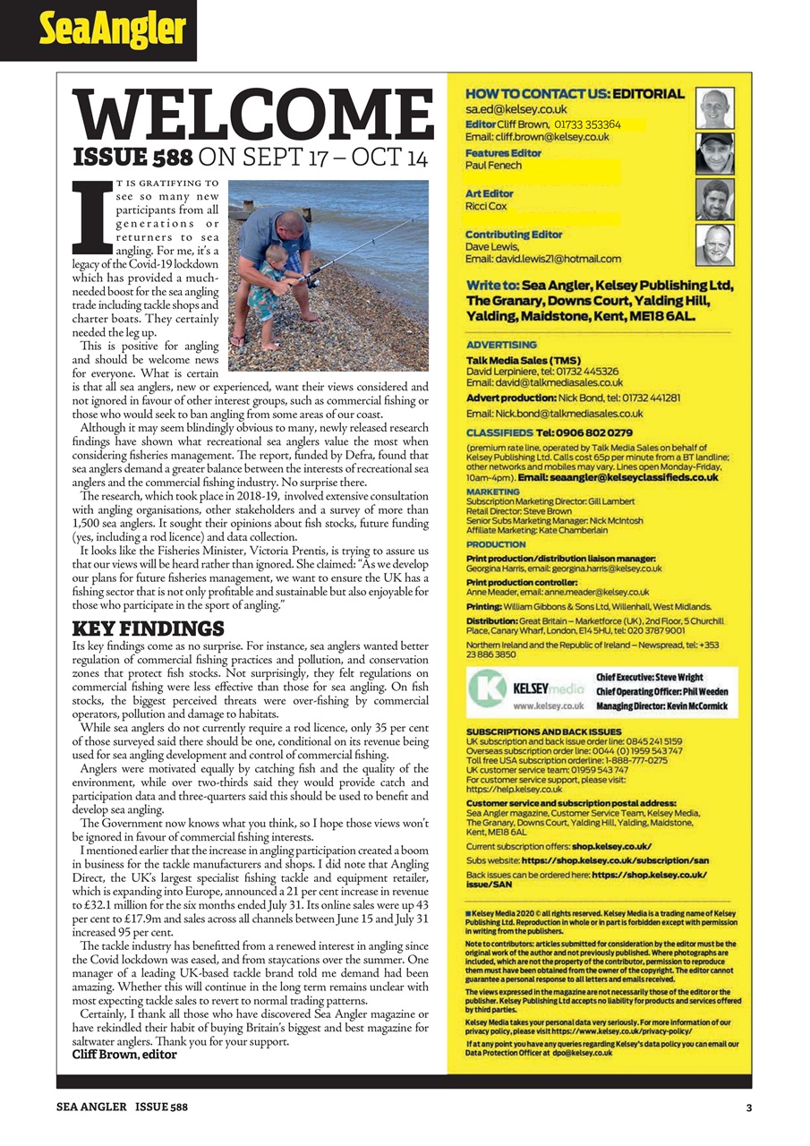 Sea Angler Preview Pages