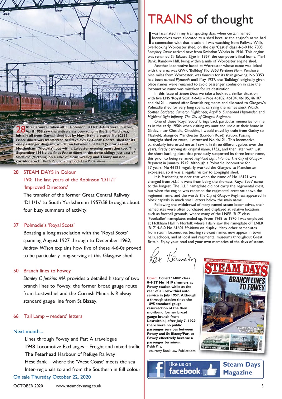 Steam Days Preview Pages