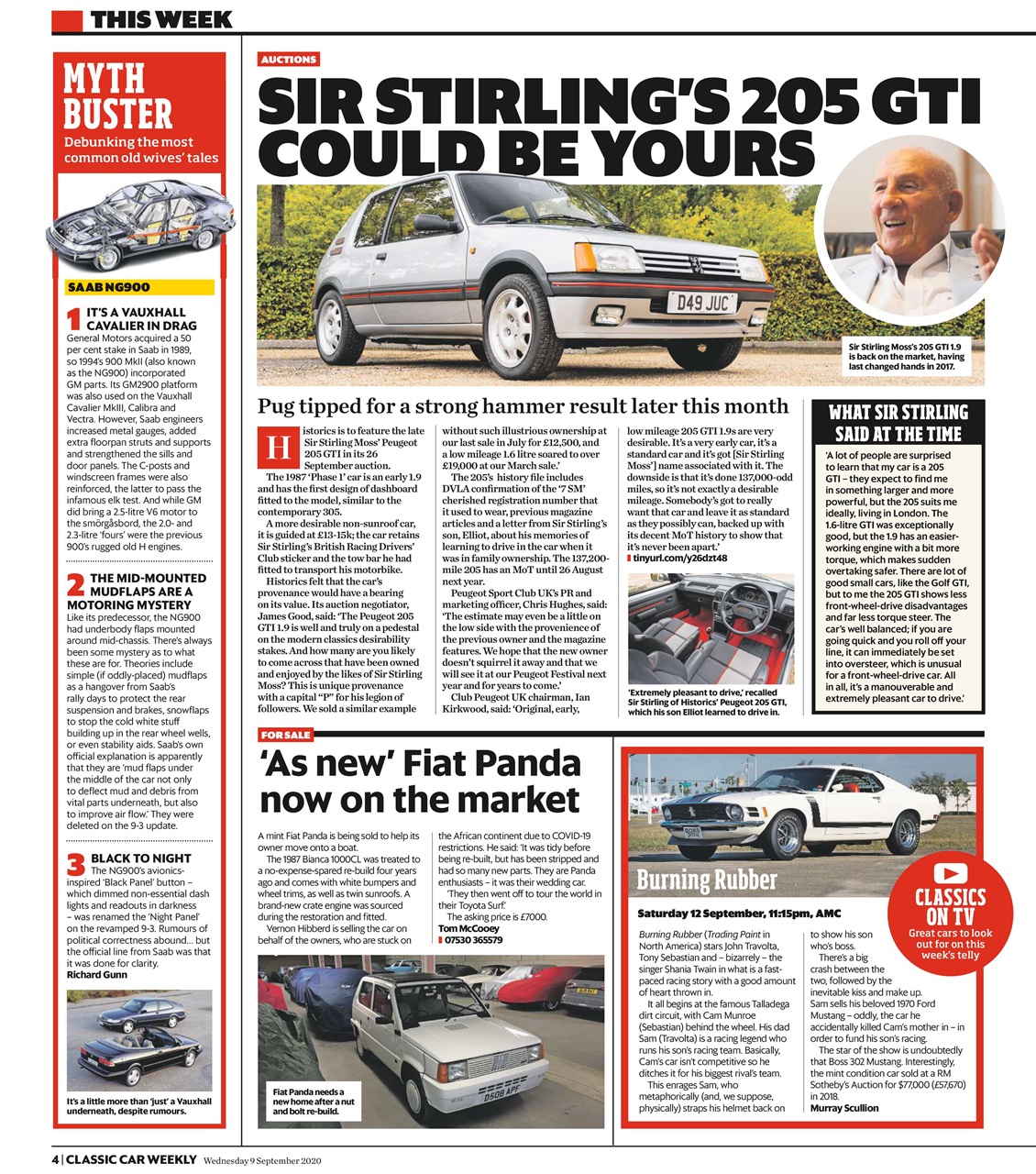 Classic Car Weekly Preview Pages