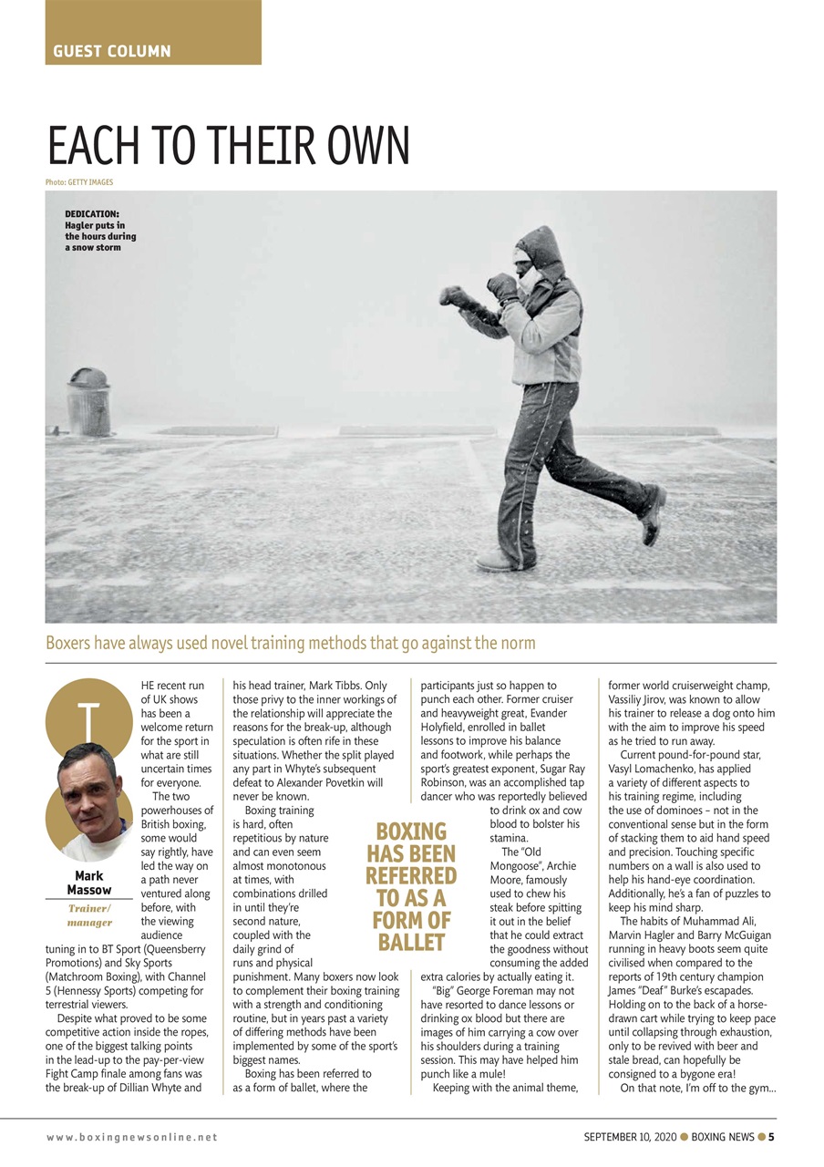 Boxing News Preview Pages