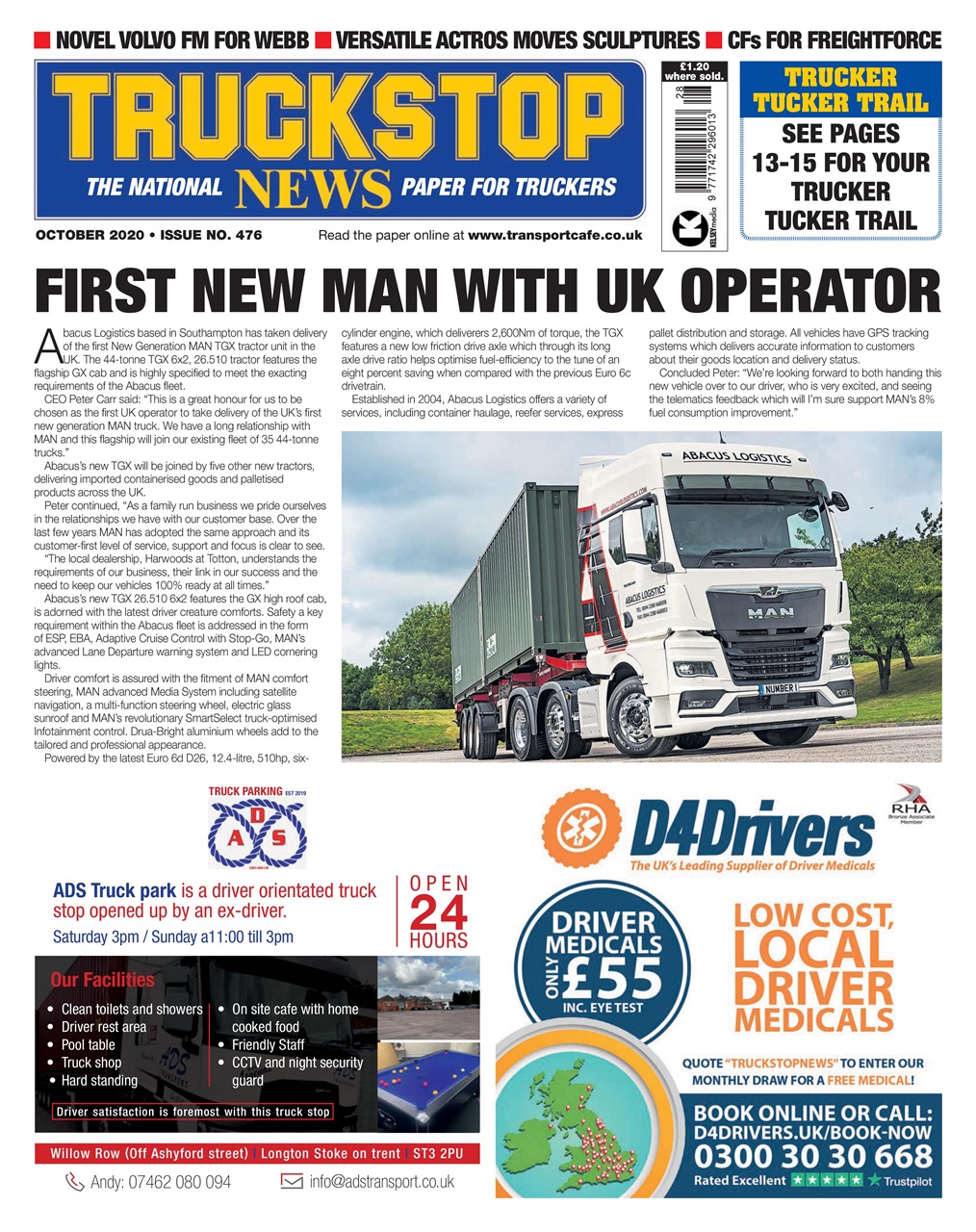 Truckstop News Preview Pages