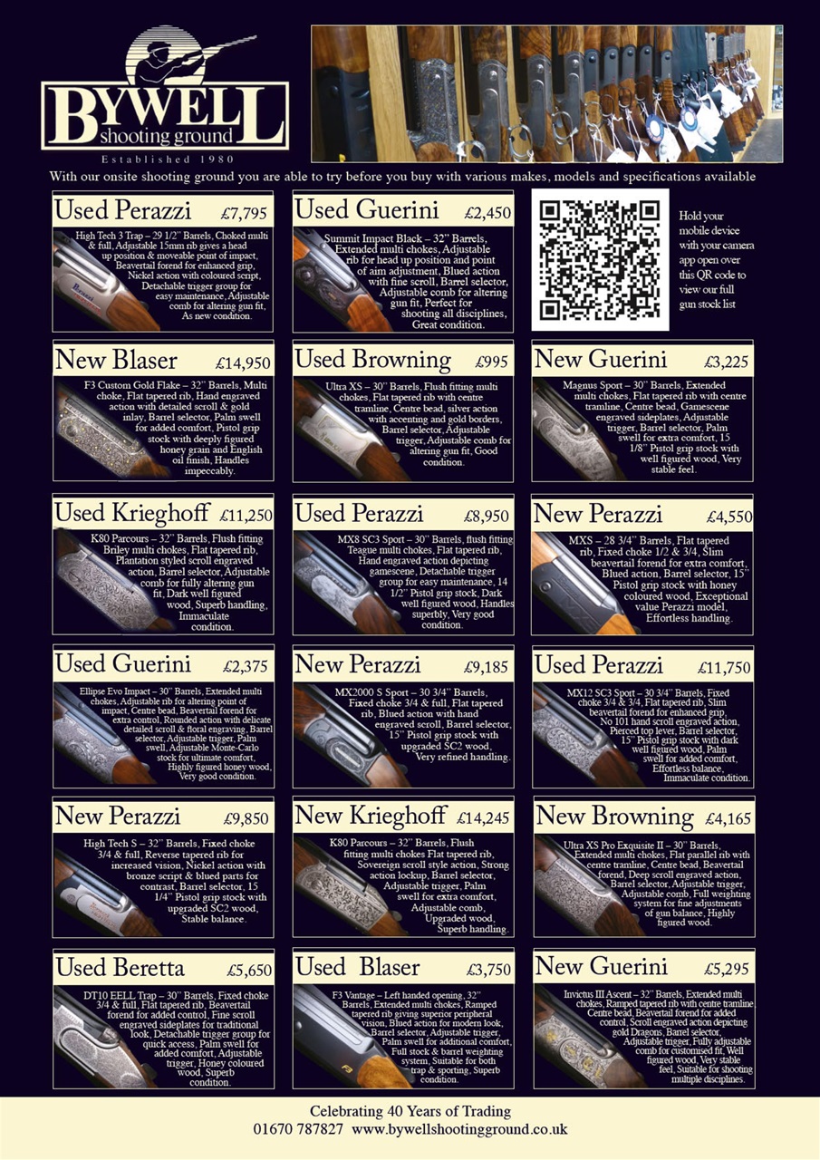 Clay Shooting Preview Pages