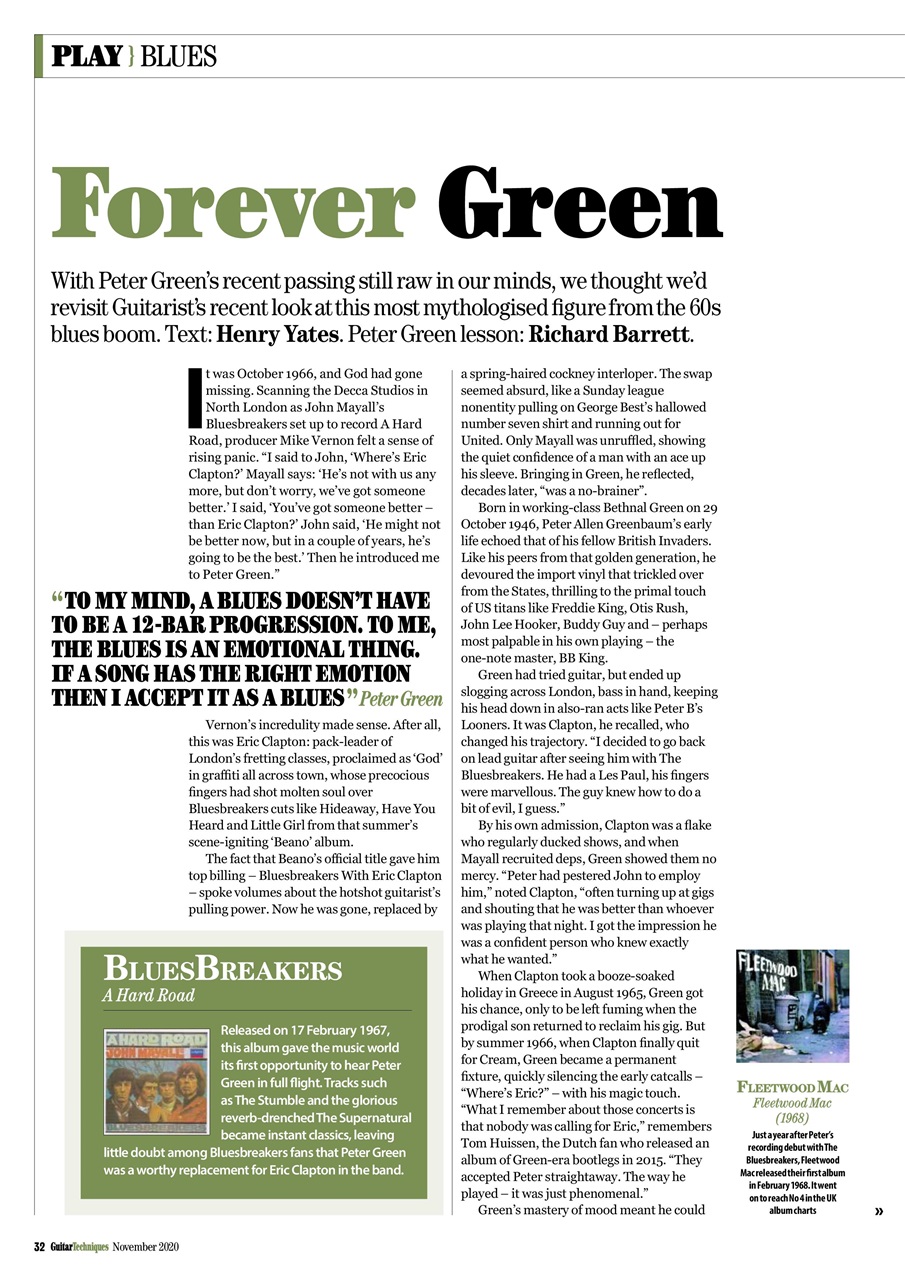 Guitar Techniques Preview Pages