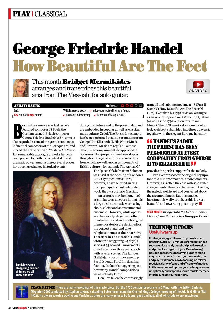 Guitar Techniques Preview Pages