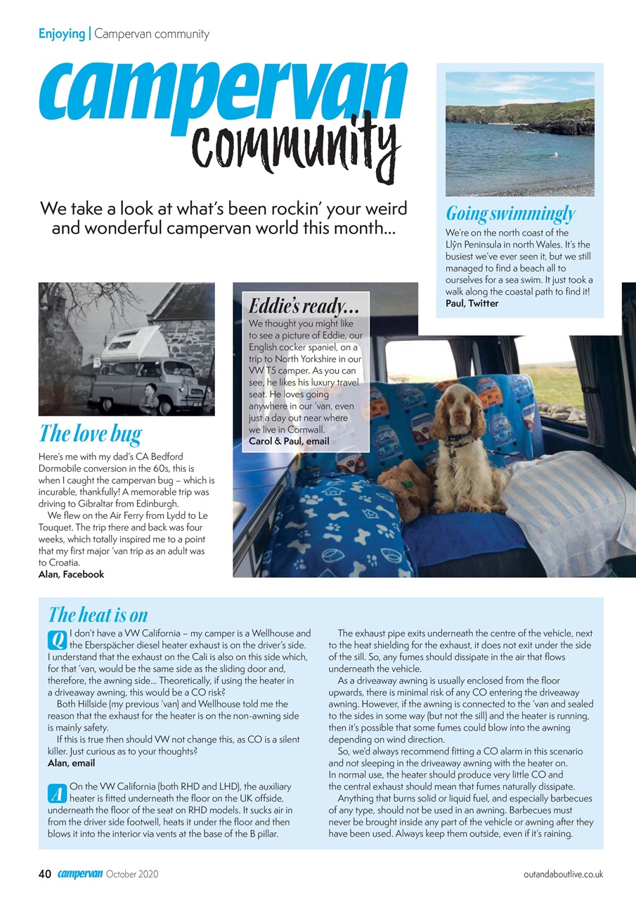 Campervan Preview Pages
