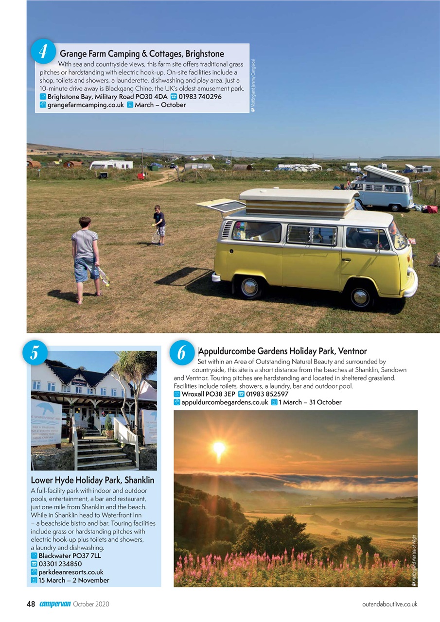 Campervan Preview Pages
