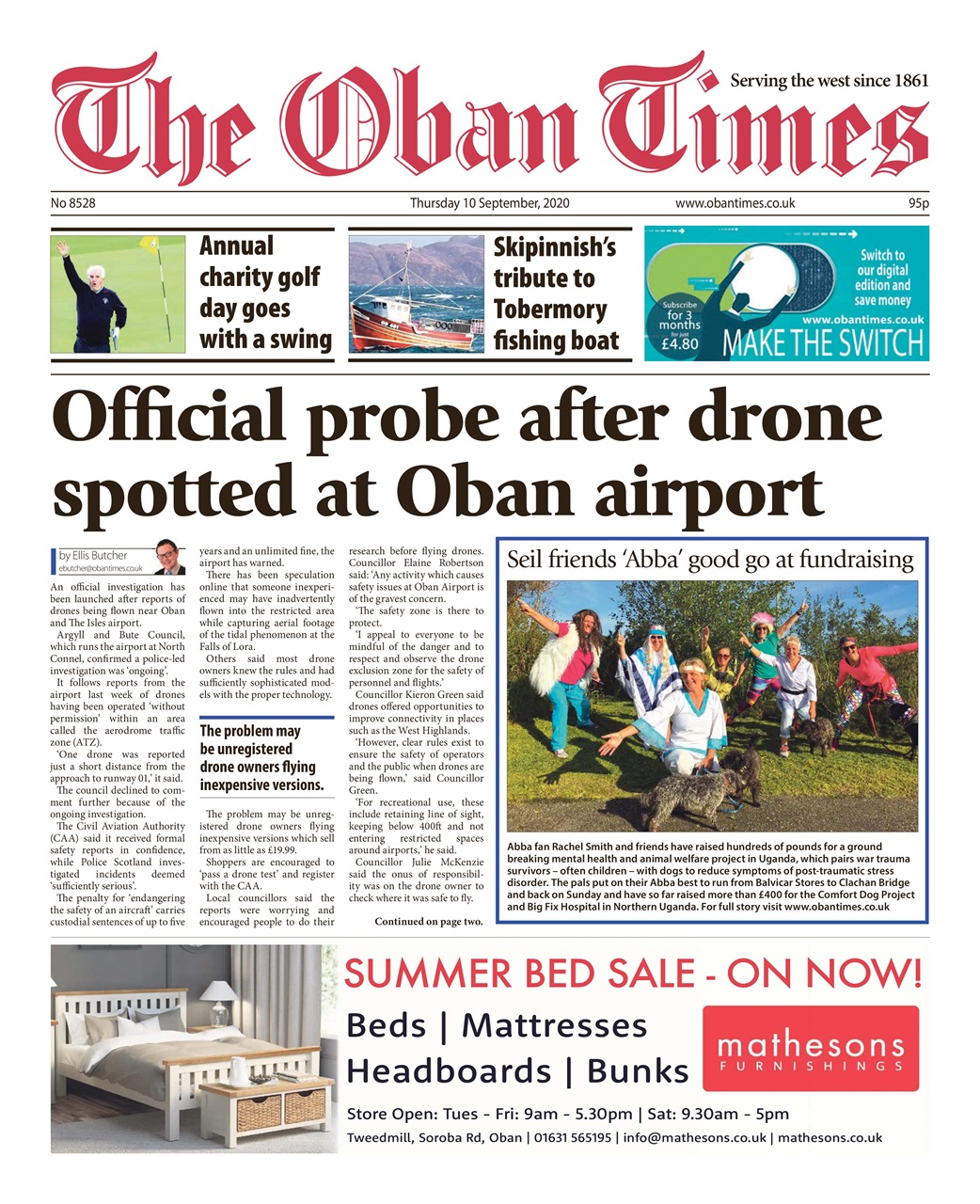 The Oban Times & Lochaber Times Preview Pages