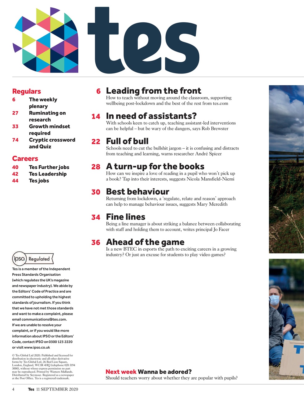 TES Preview Pages