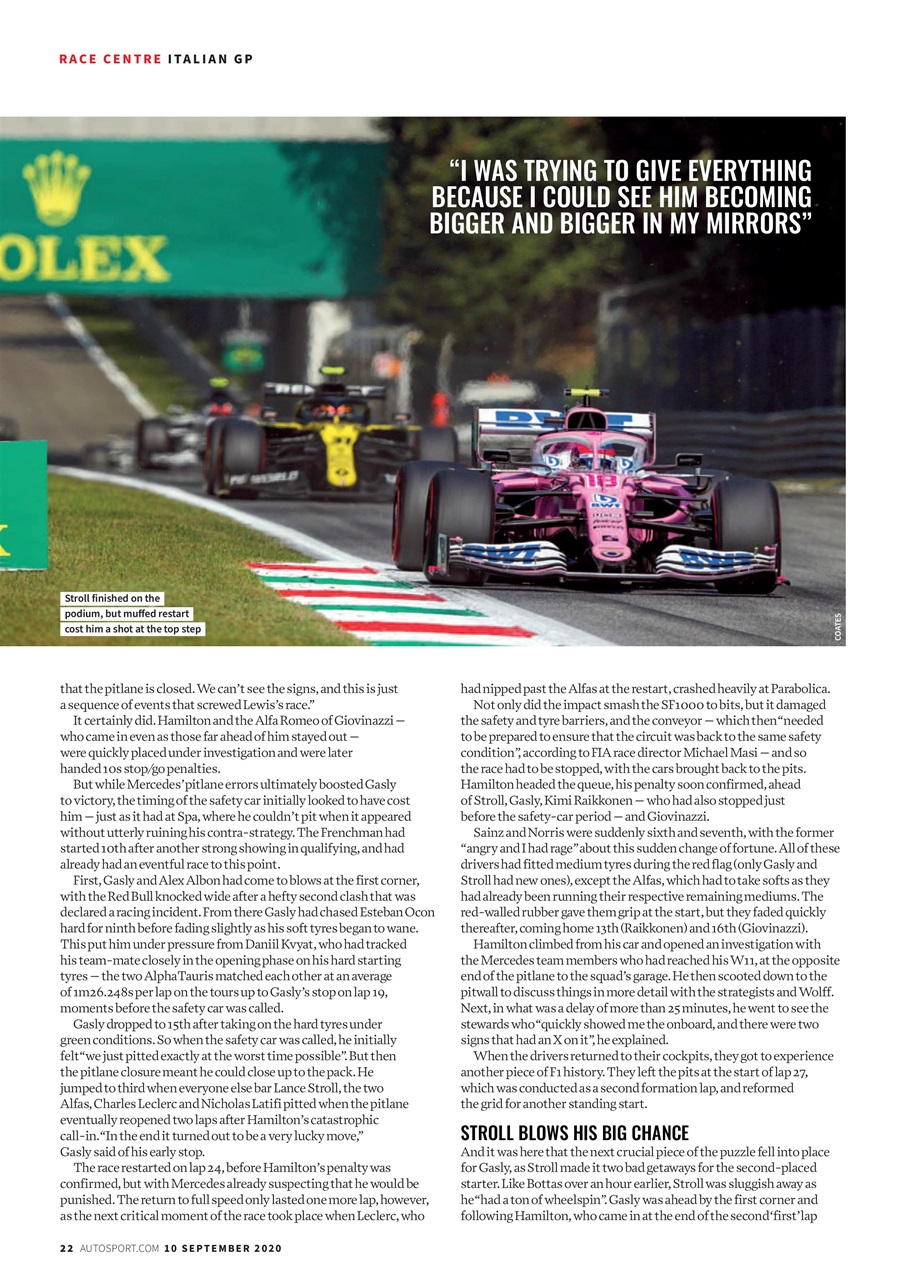 Autosport Preview Pages