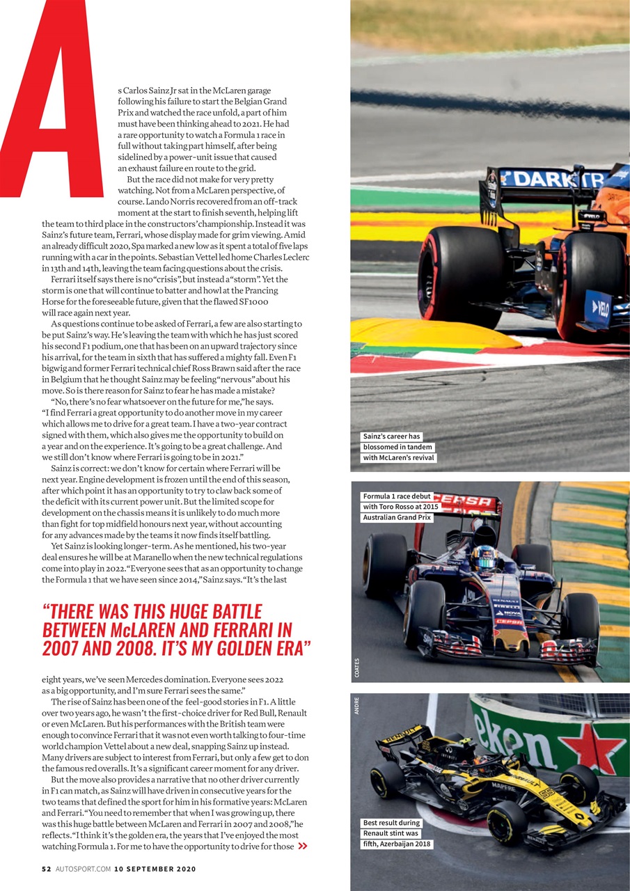Autosport Preview Pages