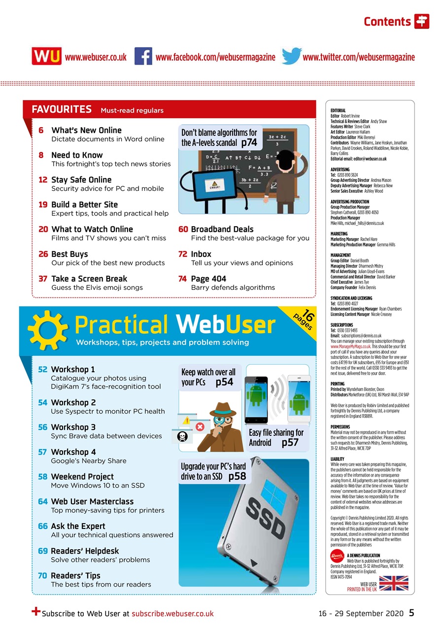 Webuser Preview Pages