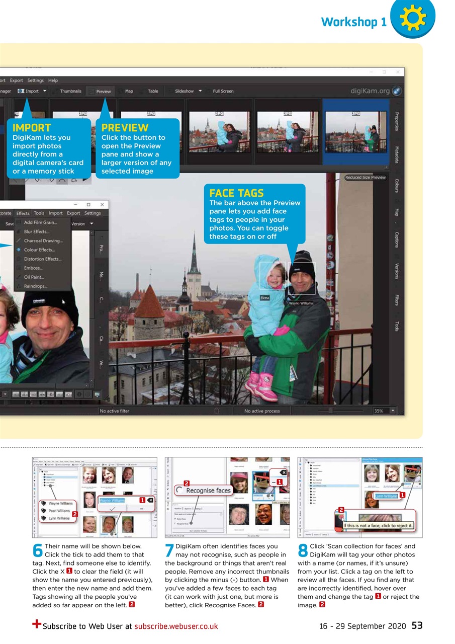 Webuser Preview Pages