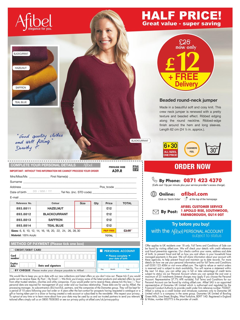 Woman's Weekly Preview Pages