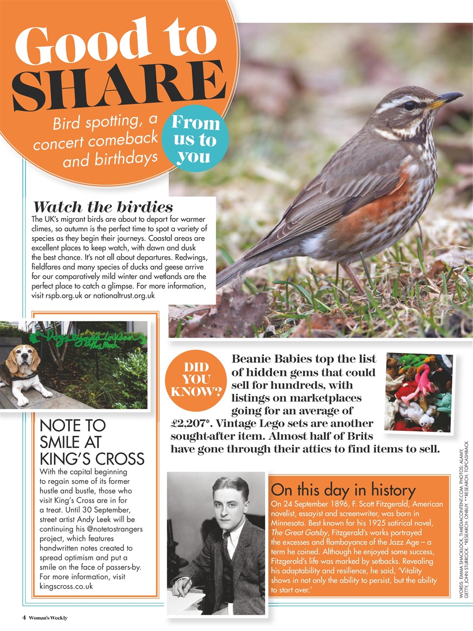 Woman's Weekly Preview Pages