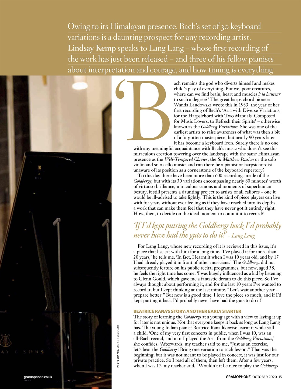 Gramophone Preview Pages