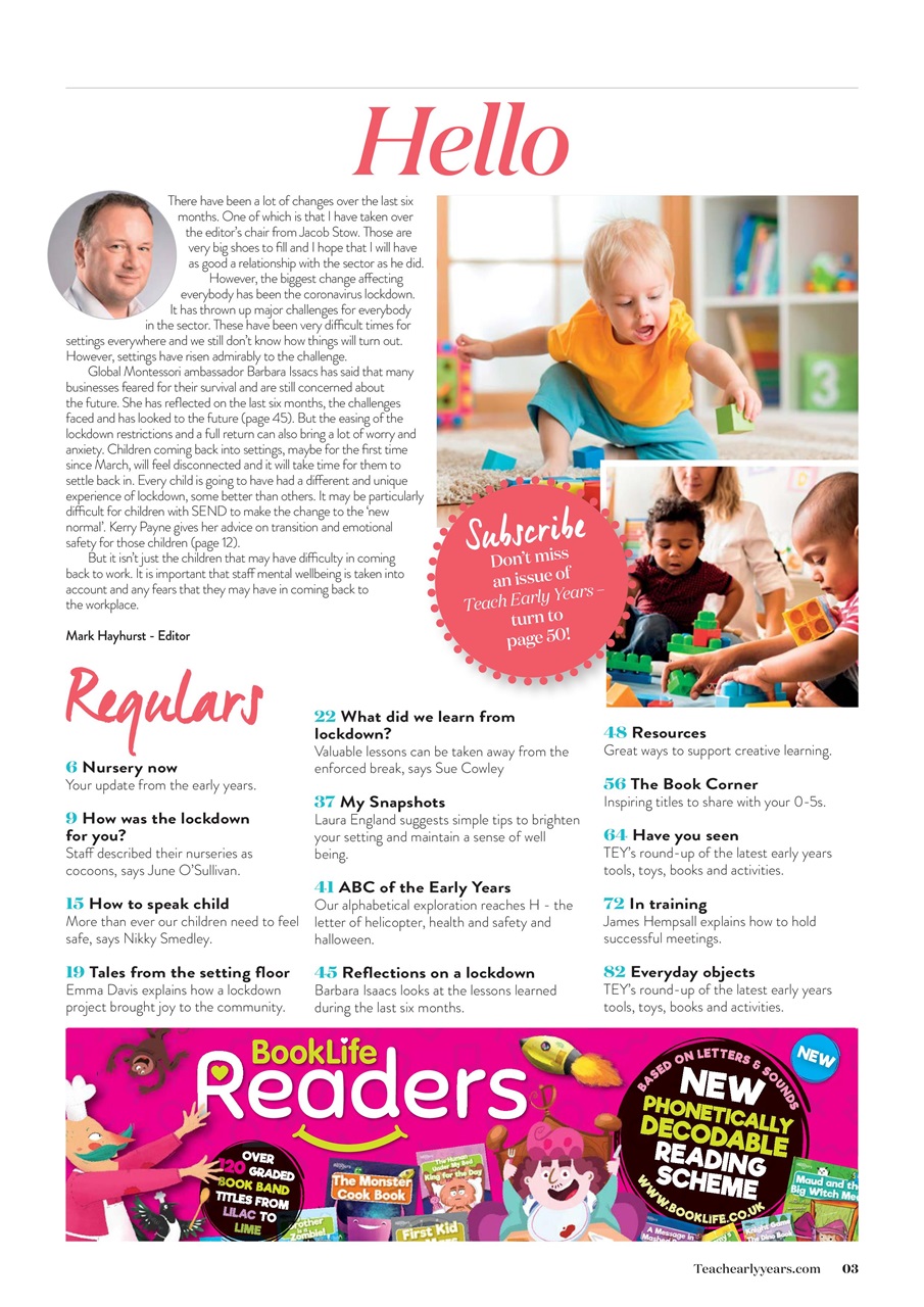 Teach Early Years Preview Pages