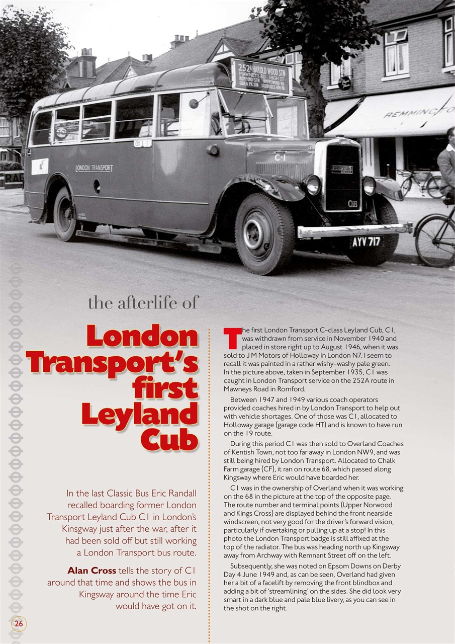 Classic Bus Preview Pages