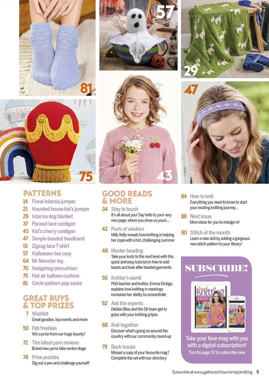 Simply Knitting Preview Pages