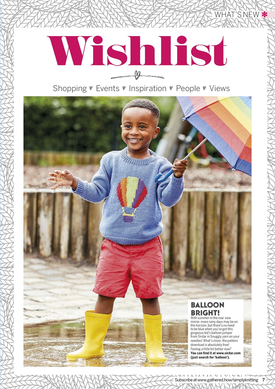 Simply Knitting Preview Pages